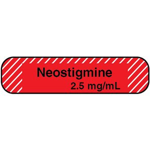Label: "Neostigmine 2.5mg / mL"