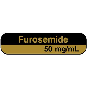 Label: "Furosemide 50 mg / mL"