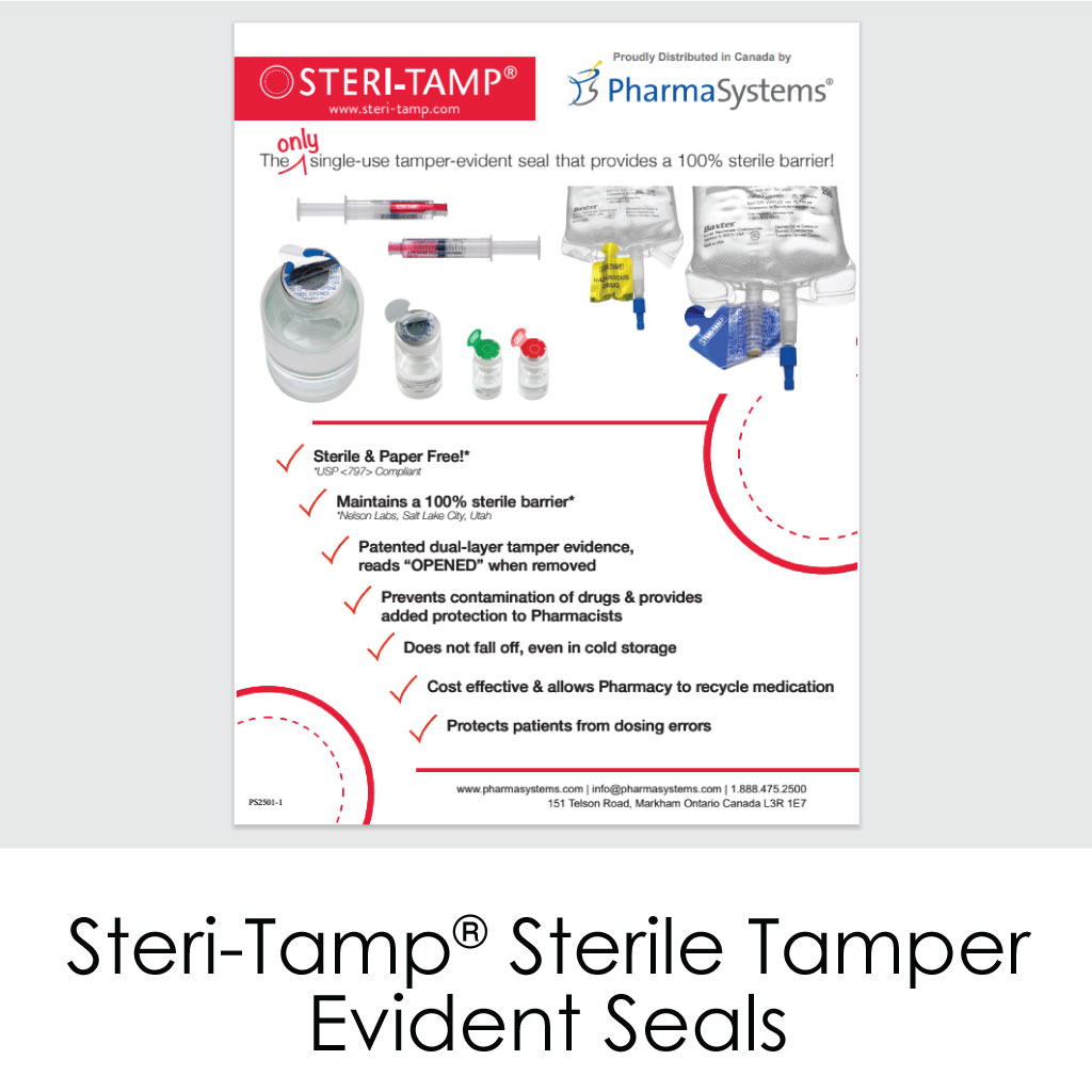 terile Tamper-Evident Seals
