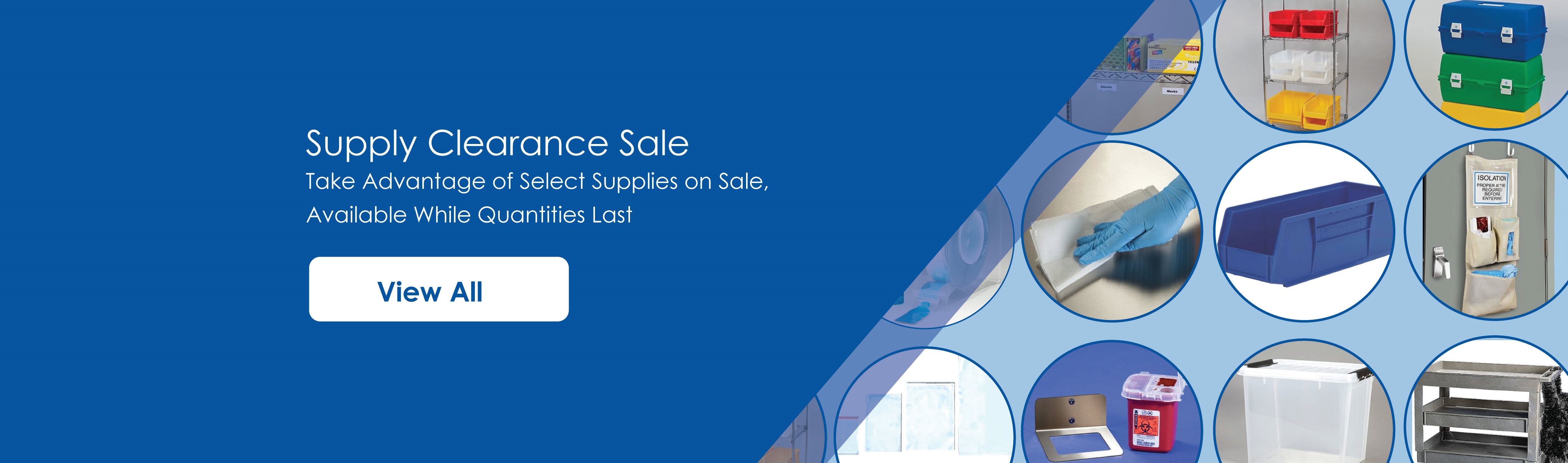 Pharmacy Supply Clearance Sale