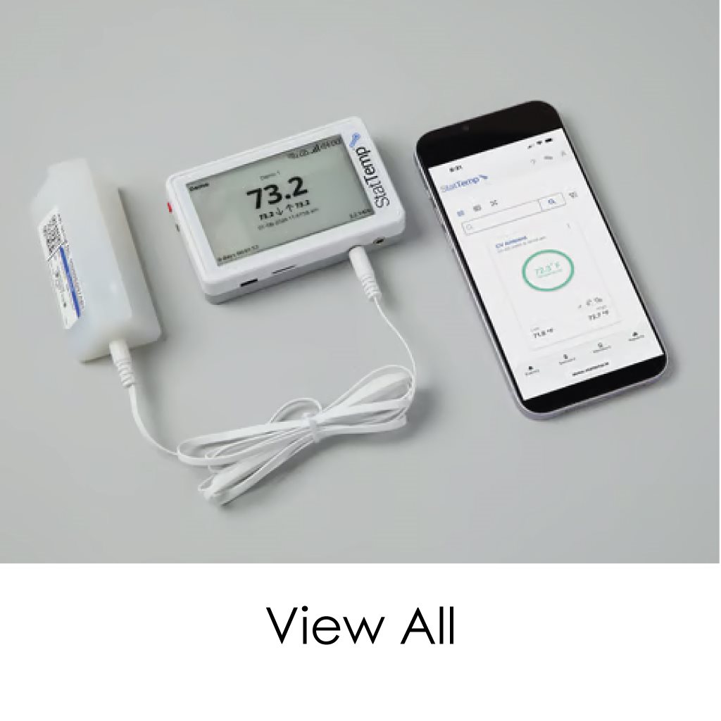 View All Temperature Monitoring & Storage Solutions Online View All Temperature Monitoring & Storage Solutions Online