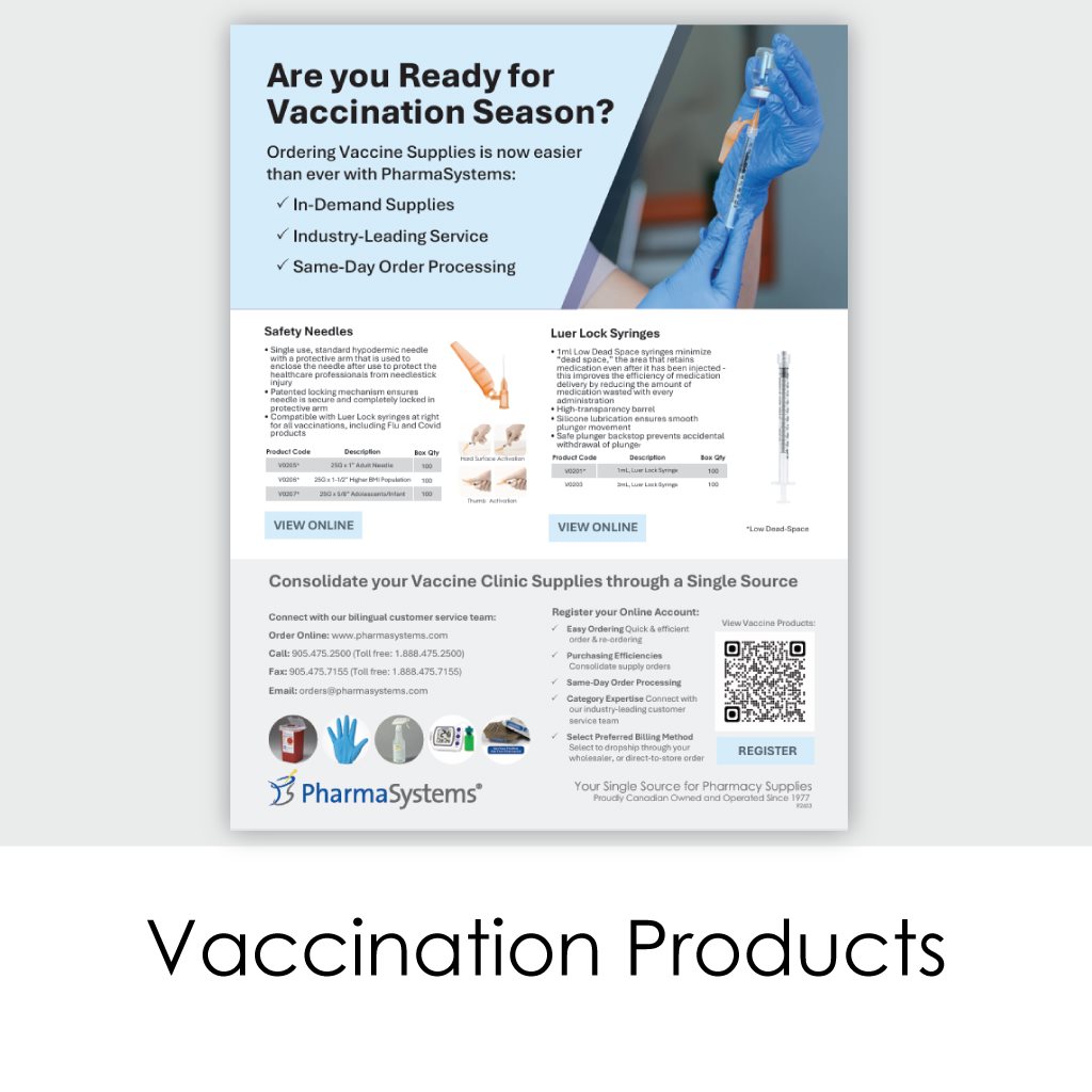 Vaccination Products Brochure